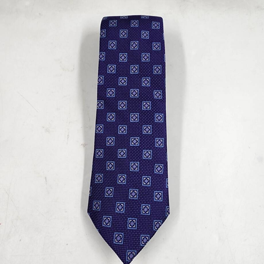 The Men's Store at Bloomingdale's Silk Tie Men's One Size Blue Pointed Style