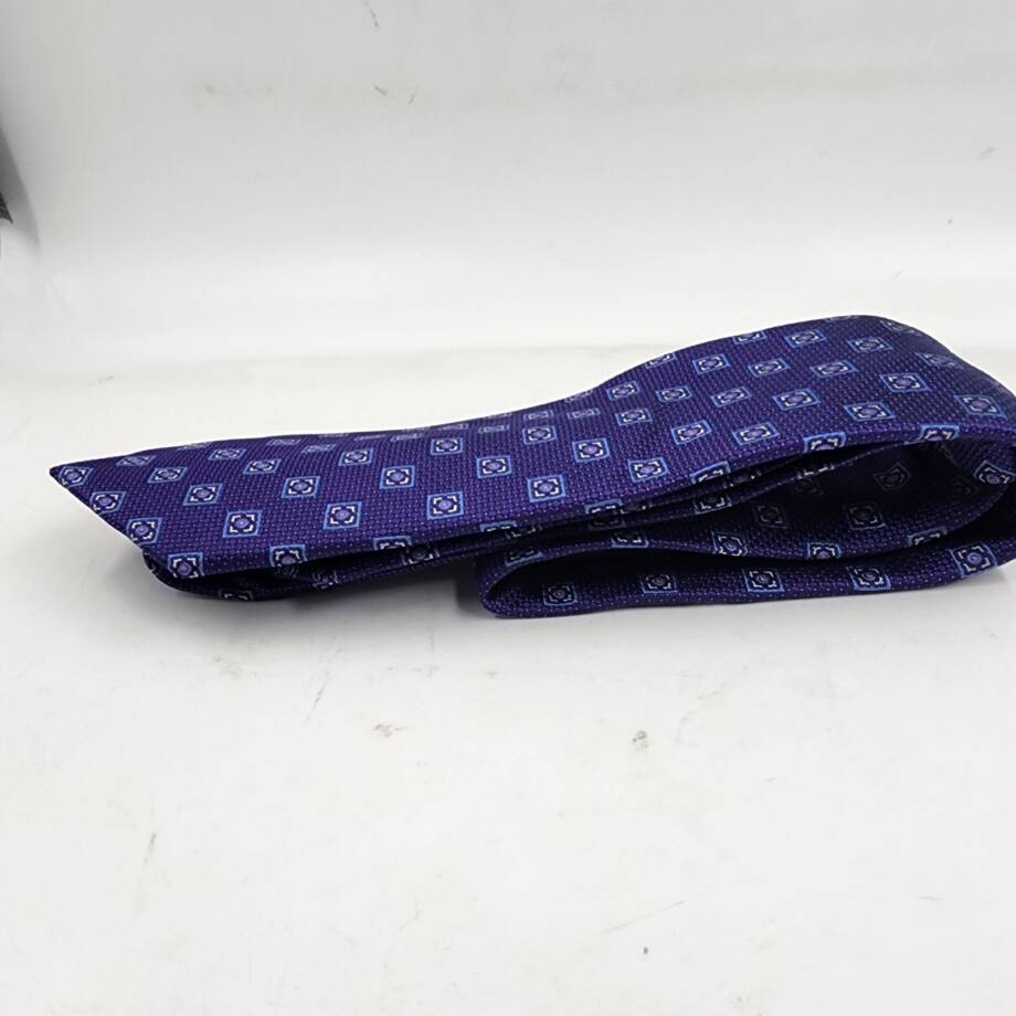 The Men's Store at Bloomingdale's Silk Tie Men's One Size Blue Pointed Style
