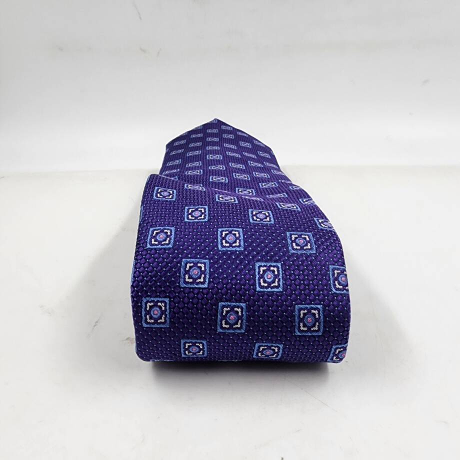 The Men's Store at Bloomingdale's Silk Tie Men's One Size Blue Pointed Style