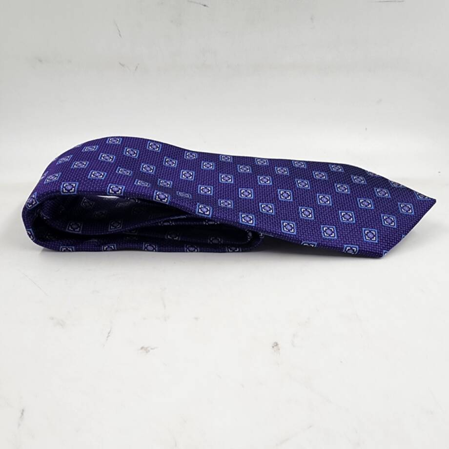 The Men's Store at Bloomingdale's Silk Tie Men's One Size Blue Pointed Style