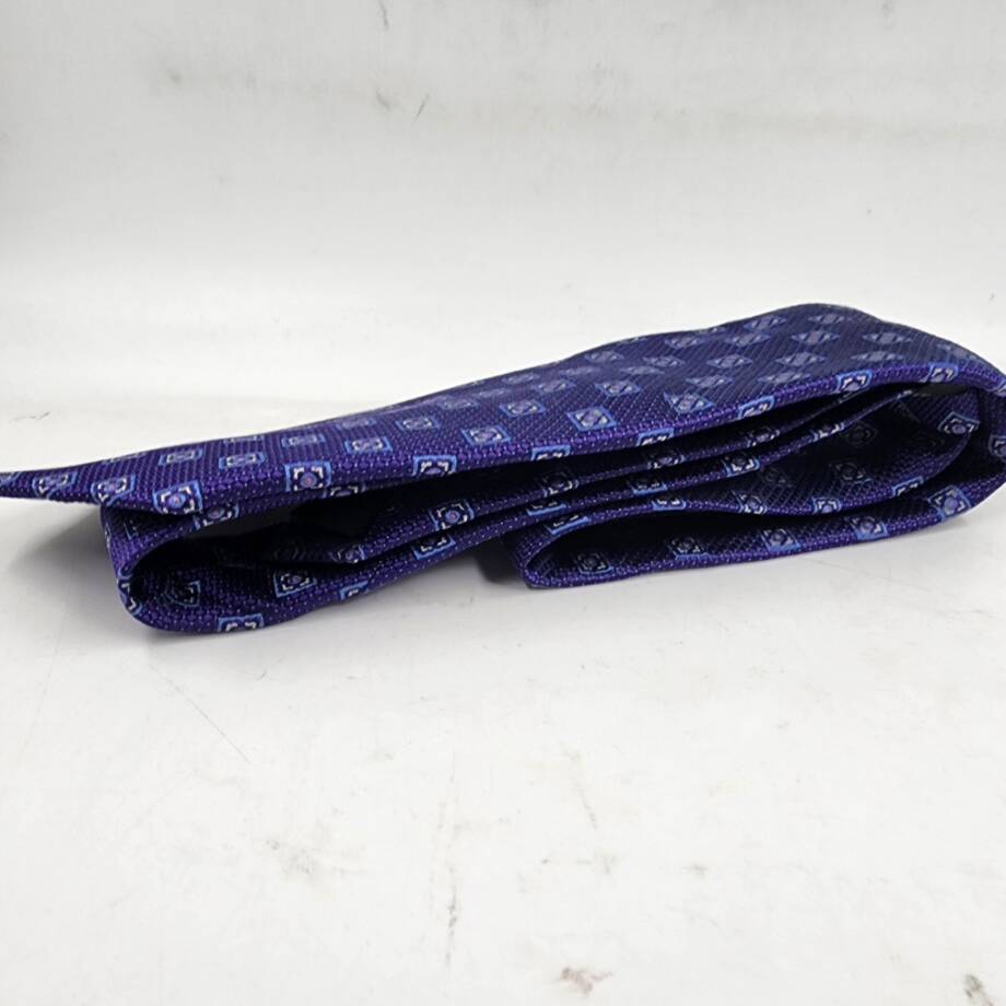 The Men's Store at Bloomingdale's Silk Tie Men's One Size Blue Pointed Style