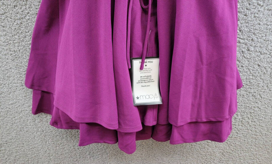 City Studio Sweetheart-Neckline Fit & Flare Dress Juniors 13/14 Orchid Back Zip