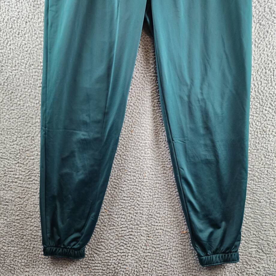Reebok Identity Vector Drawstring Track Pants Men's XL Collegiate Green