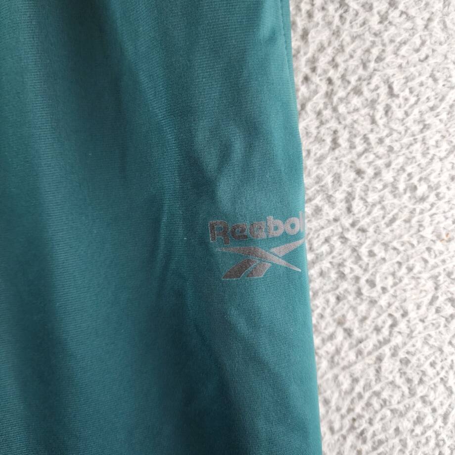 Reebok Identity Vector Drawstring Track Pants Men's XL Collegiate Green