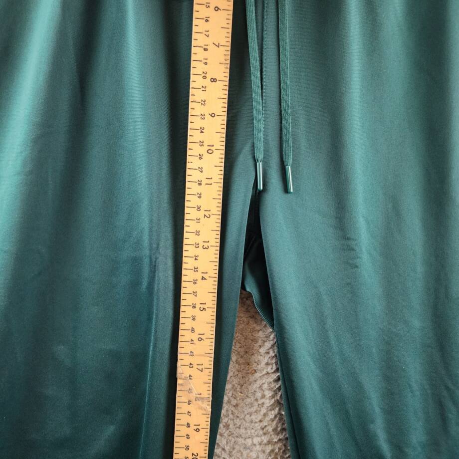 Reebok Identity Vector Drawstring Track Pants Men's XL Collegiate Green