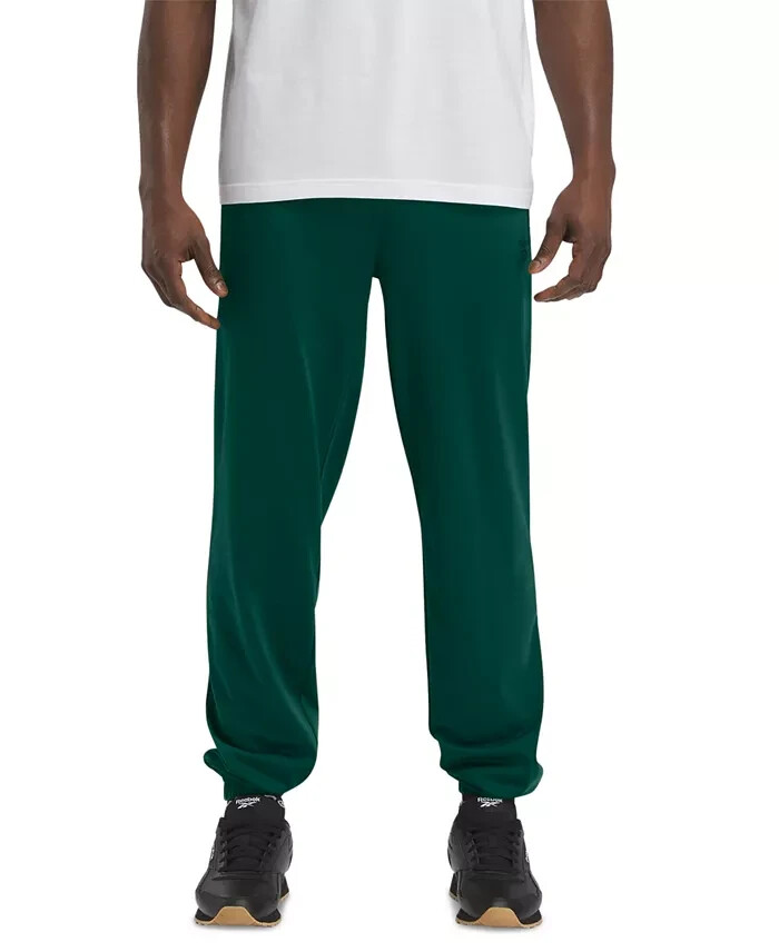 Reebok Regular-Fit Identity Vector Drawstring Track Pants Men's 2XL Green PullOn