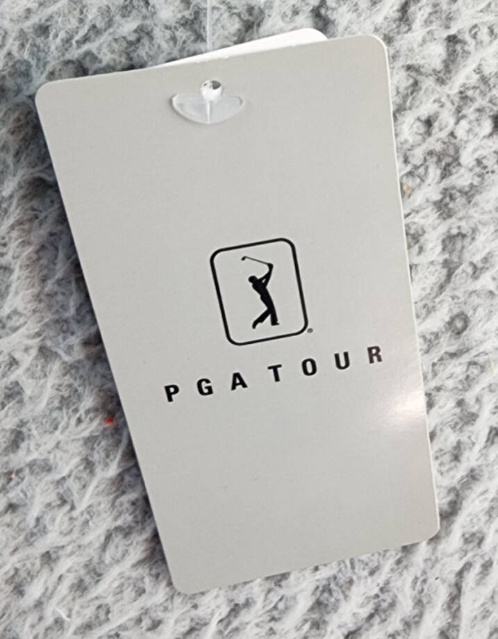 PGA TOUR Jasper Airflux Performance Polo Shirt Men's XL Med Bl Curacao Htr S/S