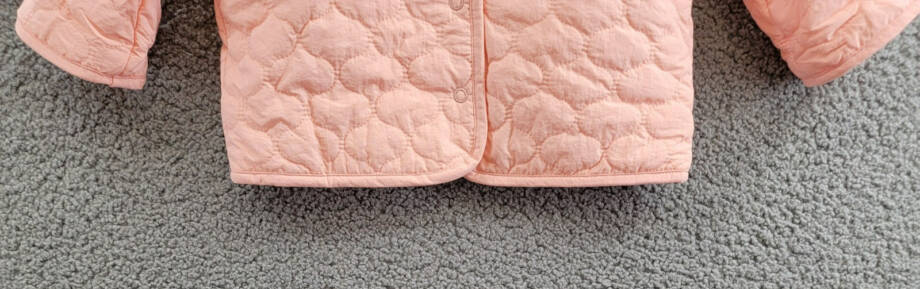 First Impressions Hooded Quilted Fleece-Lined Jacket Baby Girls 18M Satin Pink