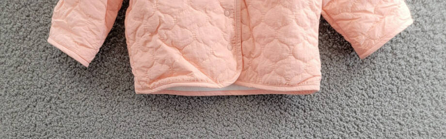 First Impressions Hooded Quilted Fleece-Lined Jacket Baby Girls 12M Satin Pink