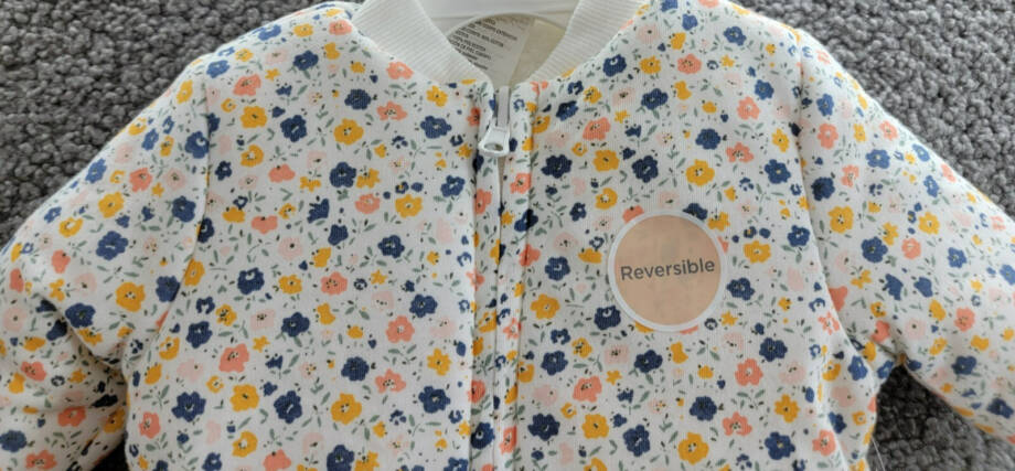First Impressions Reversible Faux-Sherpa Jacket Baby Girls 0-3Mos Multi Full Zip