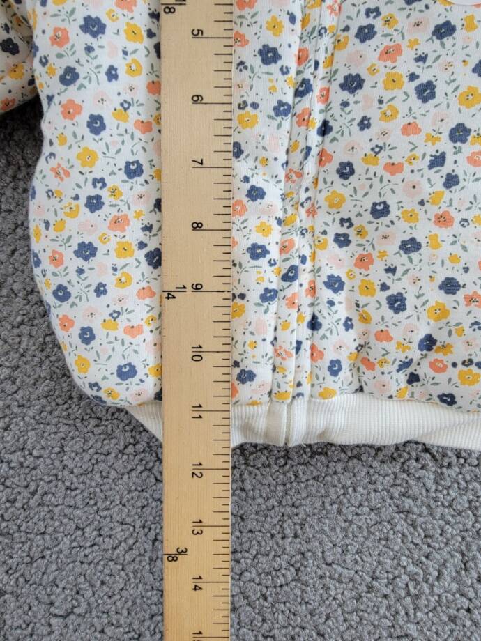 First Impressions Reversible Faux-Sherpa Jacket Baby Girls 0-3Mos Multi Full Zip