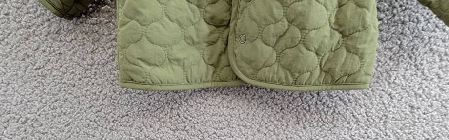 First Impressions Quilted Micro-Fleece-Lined Hooded Jacket Baby Boys 3-6M Pine