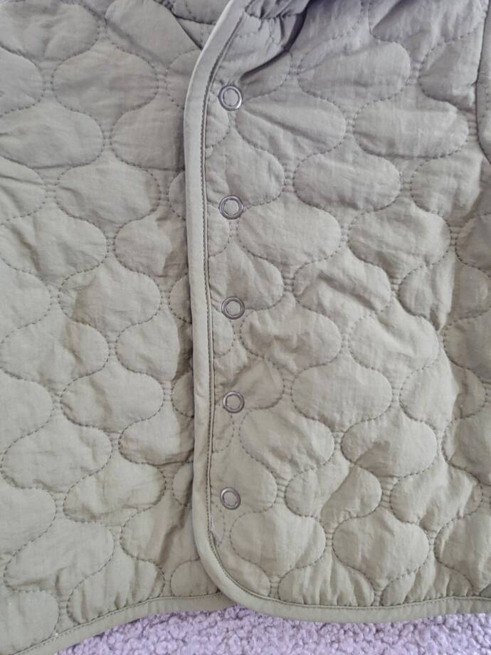 First Impressions Quilted Micro-Fleece-Lined Hooded Jacket Baby Boys 3-6M Pine