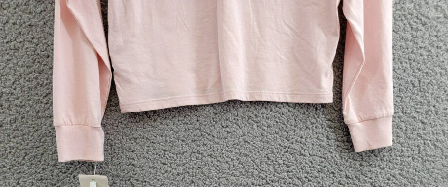 adidas Long-Sleeve T-Shirt & Flare Pants Set Little Girls 5 Pink/Black Pullover