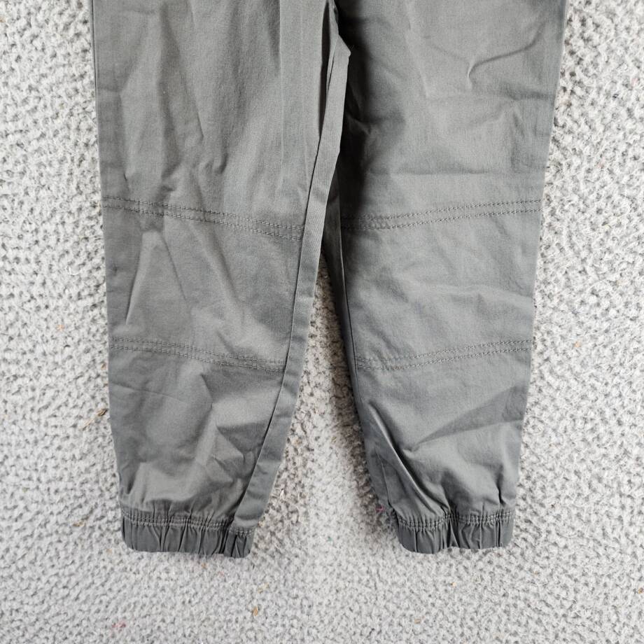 Epic Threads Twill Jogger Pants Little Boys 3T Rhino Grey Elastic Waistband