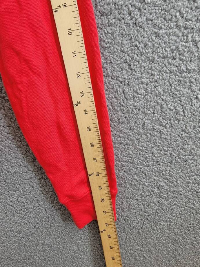 Velvet by Graham & Spencer Hooded Sweatshirt Women's XS Ruby Red Kangaroo Pocket