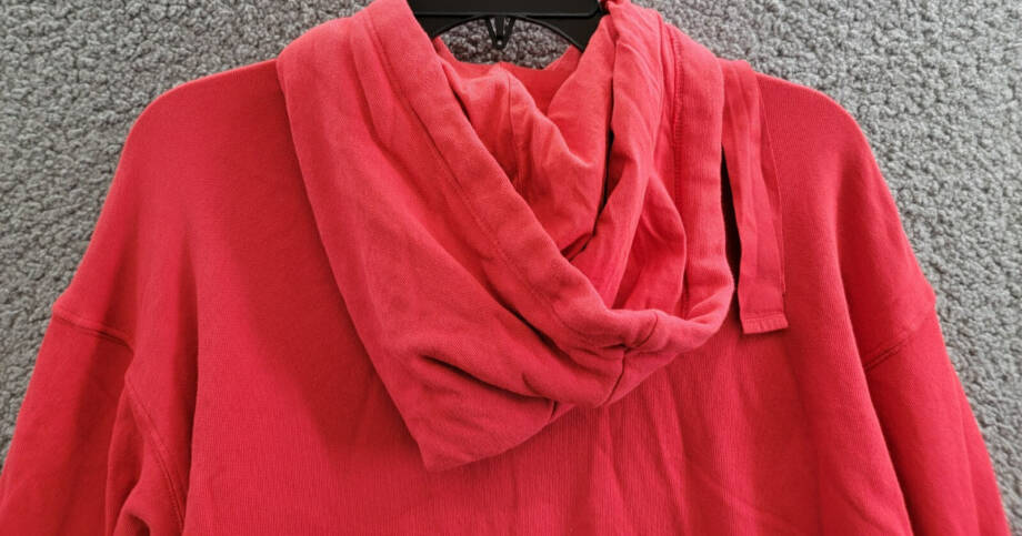 Velvet by Graham & Spencer Hooded Sweatshirt Women's XS Ruby Red Kangaroo Pocket