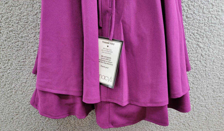 City Studio Sweetheart-Neckline Fit & Flare Dress Juniors' 3/4 Orchid Back Zip