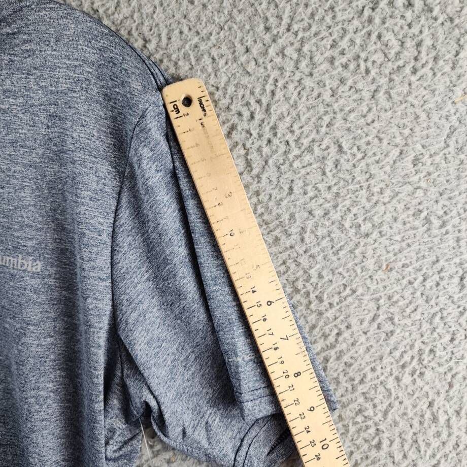 Columbia Hike Moisture-Wicking Crew Neck T-shirt Men's Small Collegiate Navy