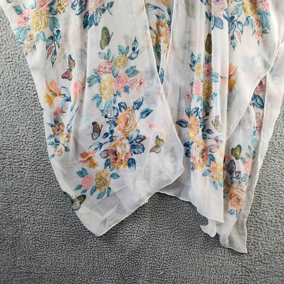 I.N.C. International Concepts Butterfly Floral Kimono Cover-Up Women's OS Multi