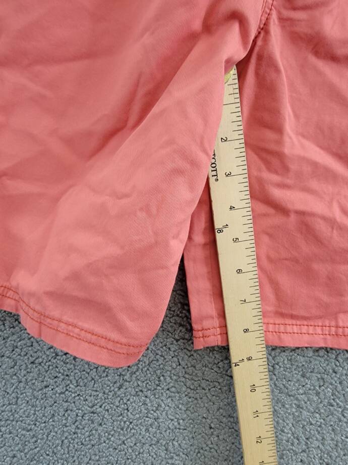 Tommy Hilfiger Pull-On Shorts Big Boys M 10/12 Sangria Solid Drawstring Waist