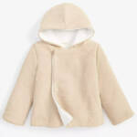 First Impressions Sweater-Knit Faux-Sherpa-Lined Hooded Jacket Unisex Baby 24Mos