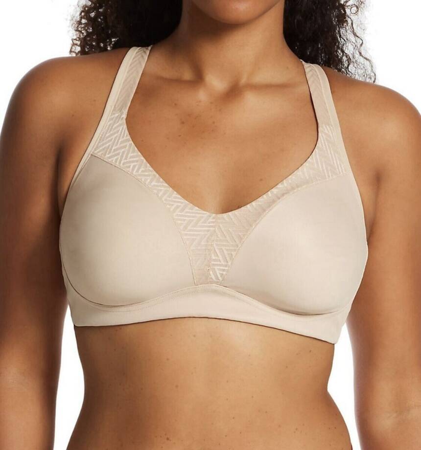 Playtex 18 Hour® Bounce Control Convertible Wireless Bra Women's 38D Taupe