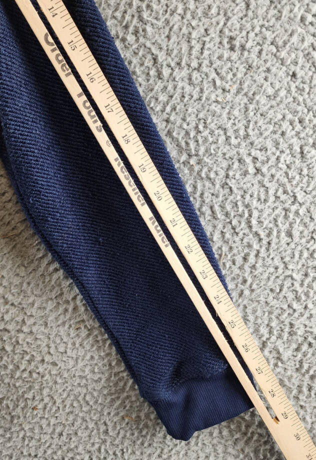Weatherproof Vintage French Terry Raglan Crew Neck Sweater Big Boys L Dress Blue