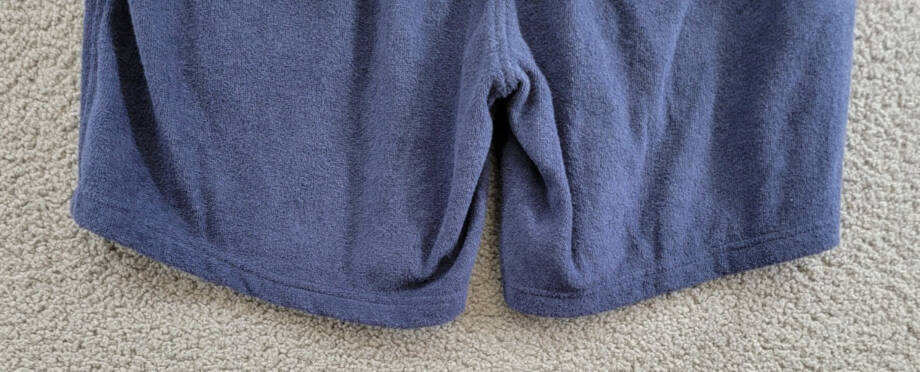 Weatherproof Vintage Regular Fit Drawstring Shorts Men's XL Navy With Pockets