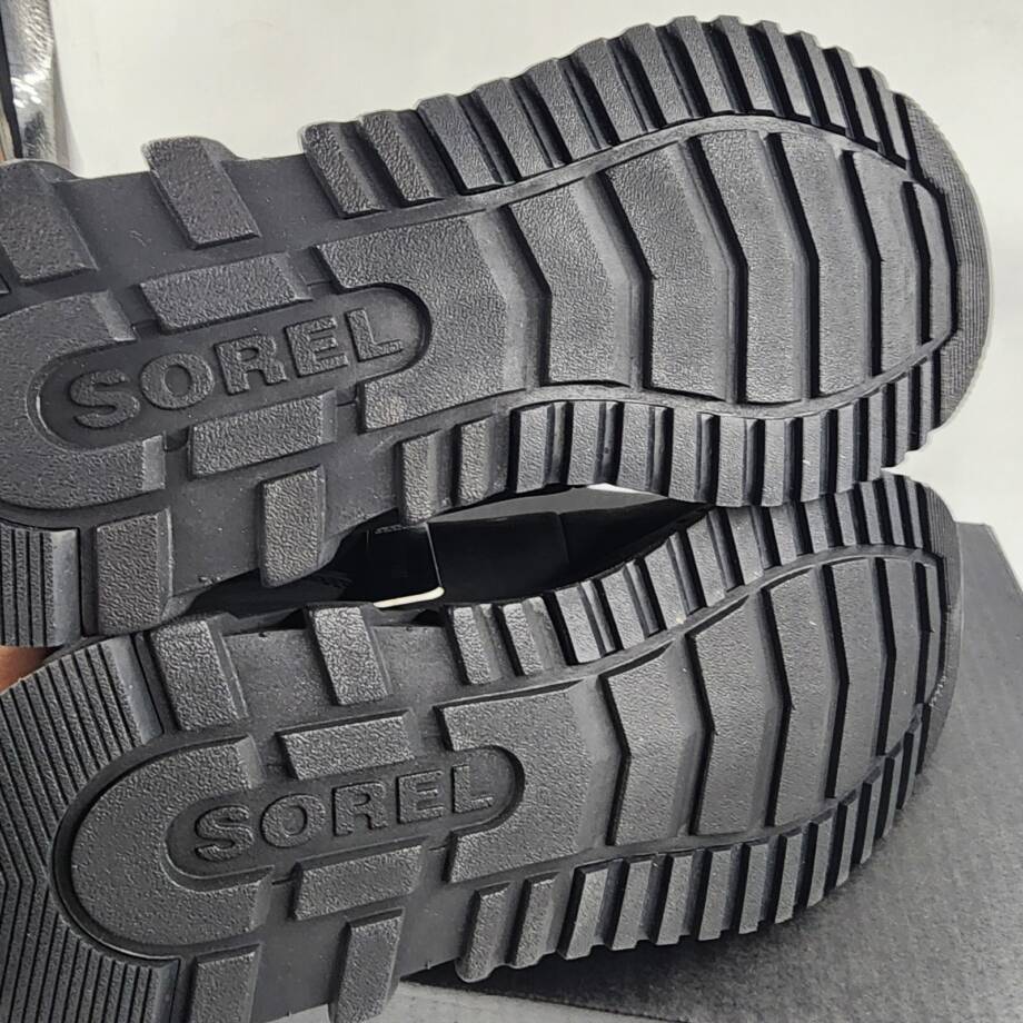 Sorel Mac Hill Lite Hiker Low Waterproof Lace-Up Sneakers Men 11 Black Round Top