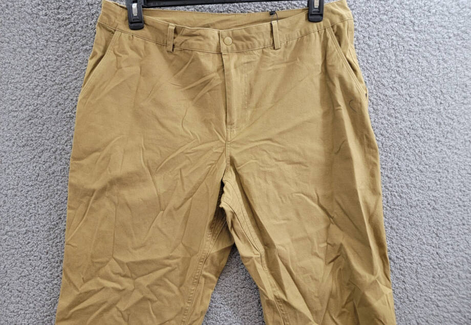 Bass Outdoor Baxter Twill Stretch Chino Pants Men's L Antique Bronze Zip/Button