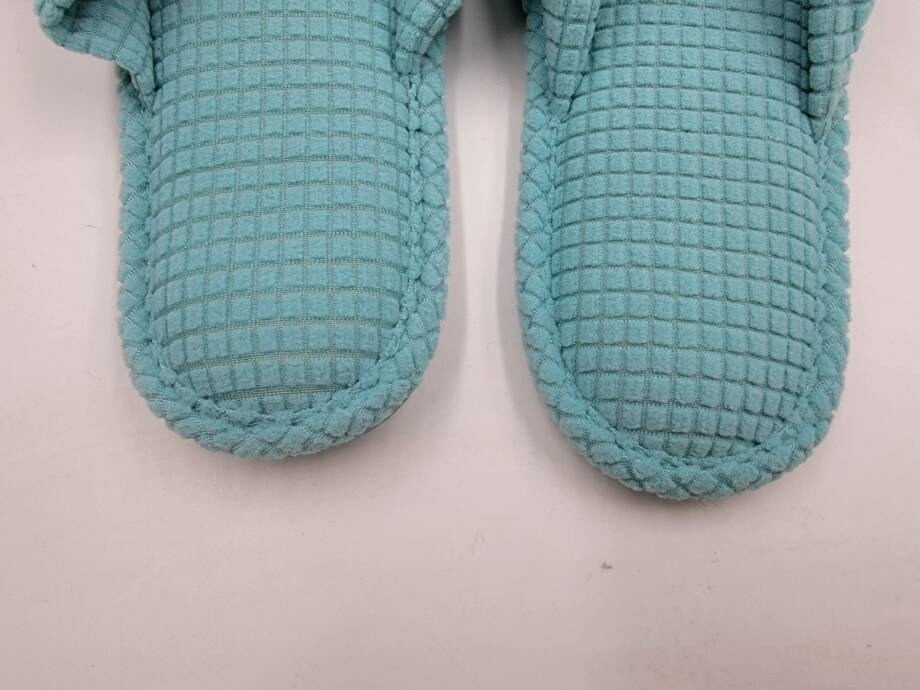 Charter Club Textured Knot-Top Slippers Women's XL 11-12 US Etched Glass Slip On