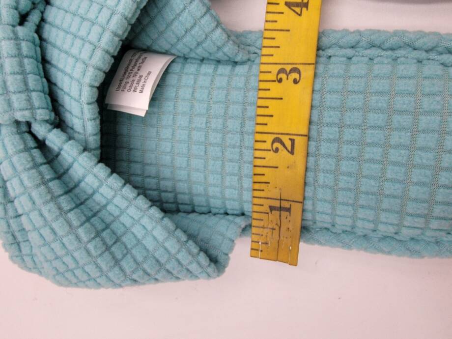 Charter Club Textured Knot-Top Slippers Women's XL 11-12 US Etched Glass Slip On