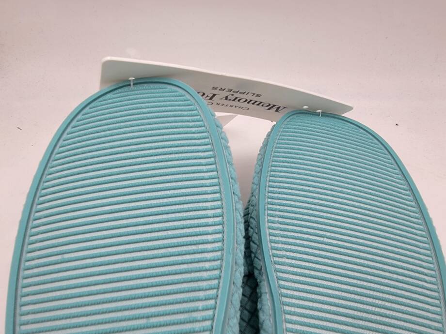 Charter Club Textured Knot-Top Slippers Women's XL 11-12 US Etched Glass Slip On