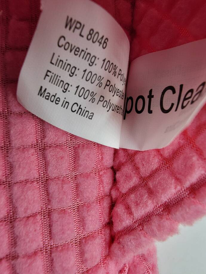 Charter Club Textured Knot-Top Slippers Women's S 5-6 US Pink Taffy Slip On