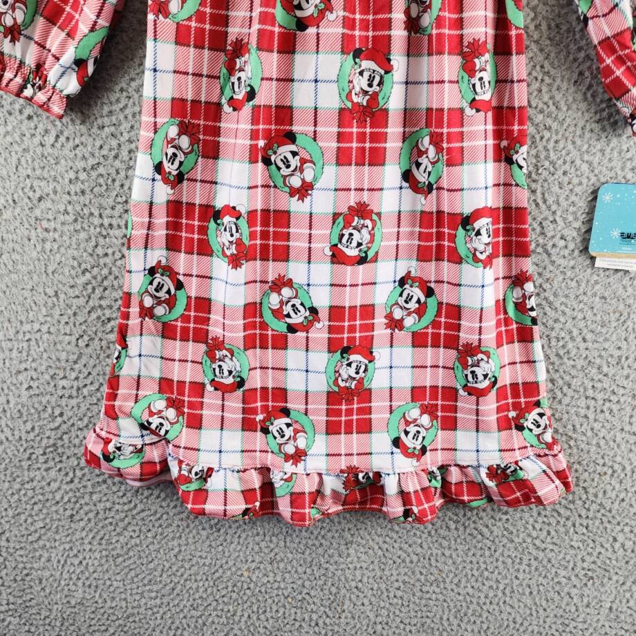 Disney Mickey Mouse Granny Nightgown Toddler Girls 3T Multi Crewneck Pullover