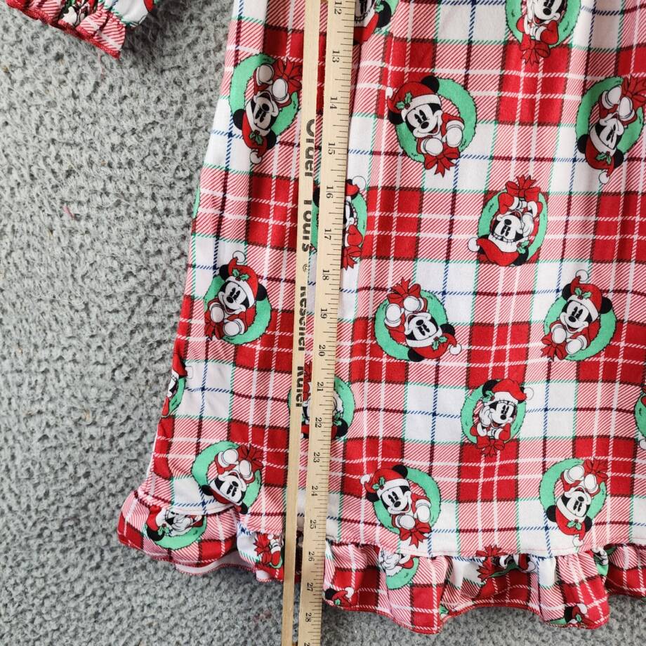 Disney Mickey Mouse Granny Nightgown Toddler Girls 3T Multi Crewneck Pullover