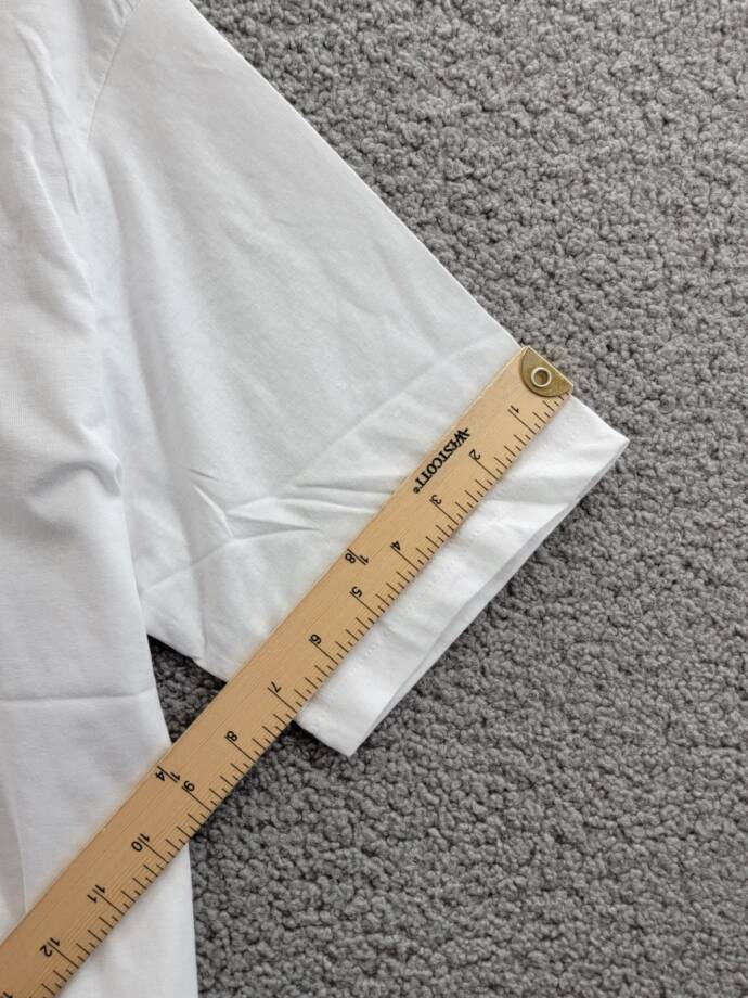 Weatherproof Vintage New York Logo T-Shirt Men's L White Crew Neck Short Sleeve