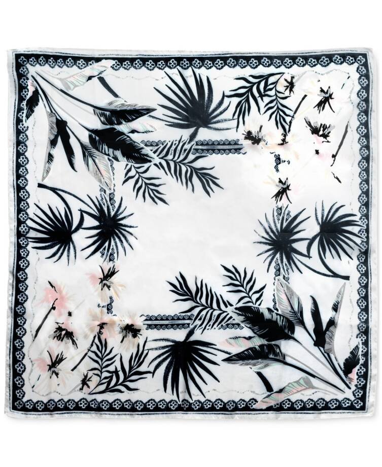 I.N.C. International Concepts Tropical-Print Bandana Square Women's O/S Multi