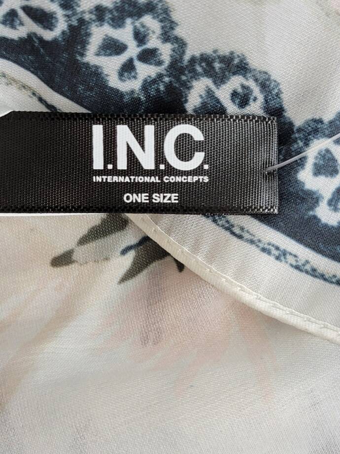 I.N.C. International Concepts Tropical-Print Bandana Square Women's O/S Multi