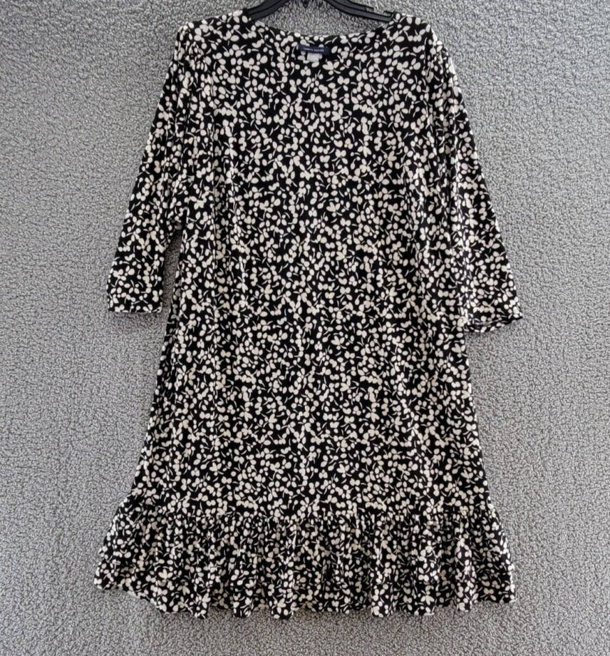 Tommy Hilfiger Plus Size Playful-Petal-Print Ruffled Jersey Dress Women's 16W