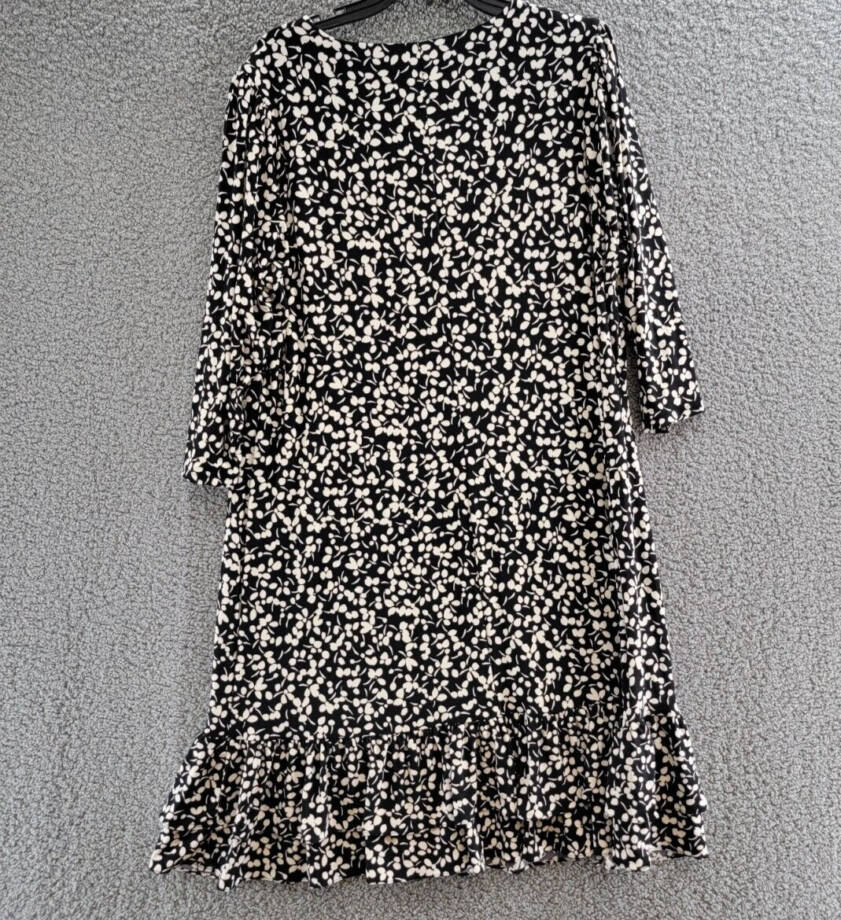 Tommy Hilfiger Plus Size Playful-Petal-Print Ruffled Jersey Dress Women's 16W