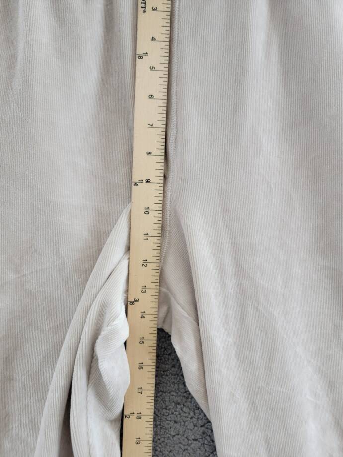 Calvin Klein Performance Velour Jogger Pants Women's Large Chalk White