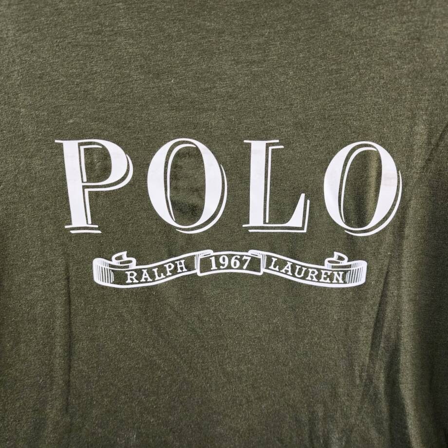 Polo Ralph Lauren Lounge Long Sleeve T-shirt Men's XL Green Crewneck