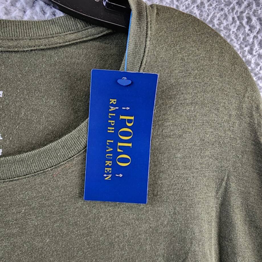 Polo Ralph Lauren Lounge Long Sleeve T-shirt Men's XL Green Crewneck