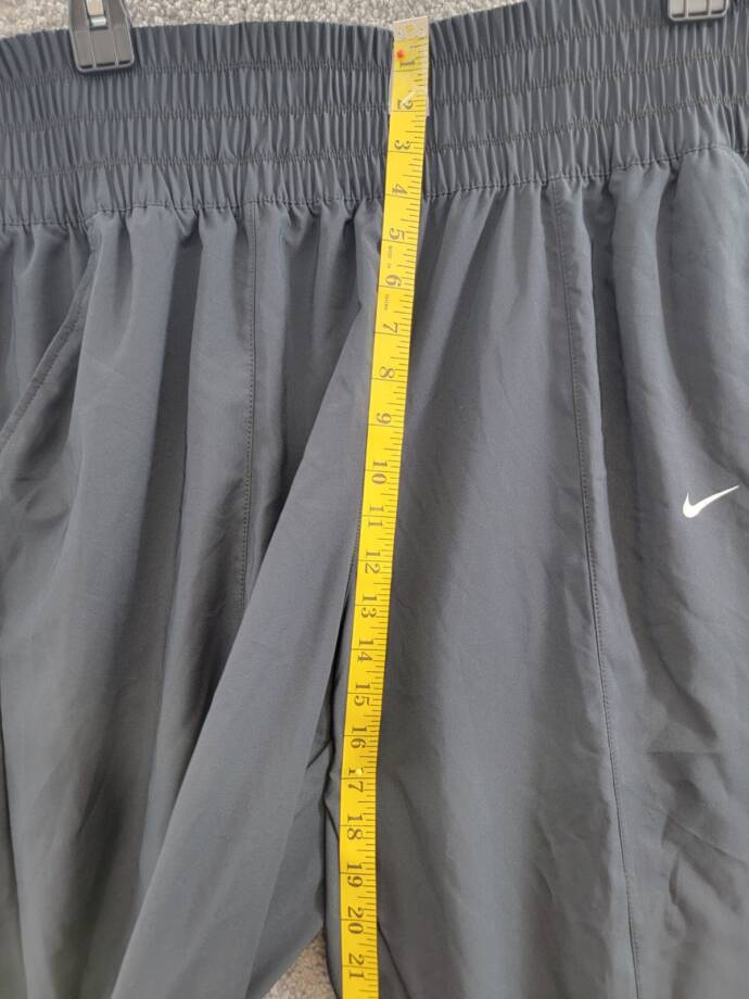 Nike Plus Size Dri-FIT One Ultra High-Waist Pants Women's 1X Black Elastic Waist