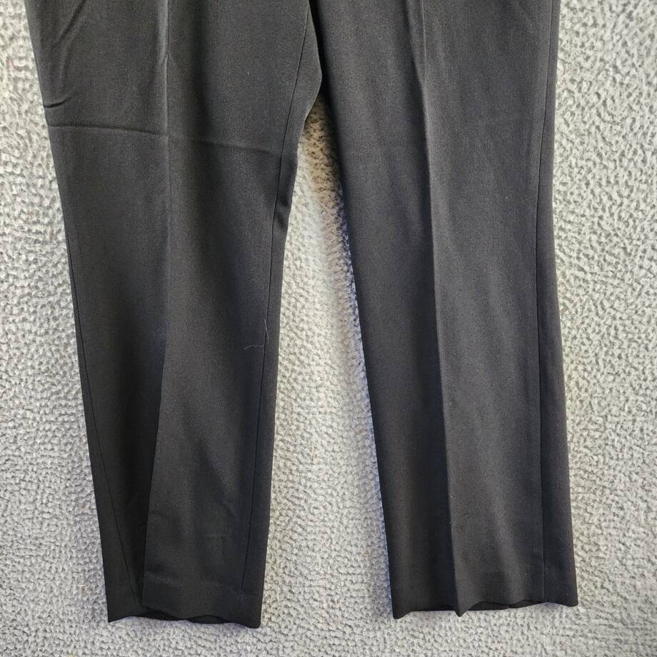 Kasper Petite Tab-Waist Straight-Fit Modern Dress Pants Women's 12P Black