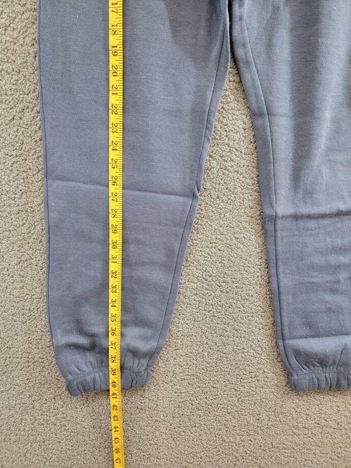 Vintage Havana Fleece Jogger Pants Women's L Washed Navy Elastic Waist Pull On