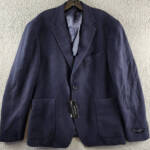 The Men's Store at Bloomingdale's Micro Bouclé Regular Fit Coat Men's 42R Navy