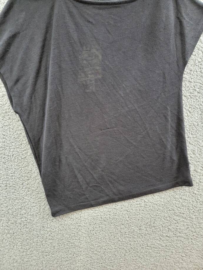 Sanctuary Parttime Lover Tee Women's XS Black Short Sleeves Pullover Style